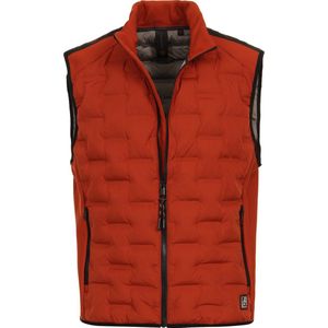 CASA MODA comfort fit bodywarmer - oranje
