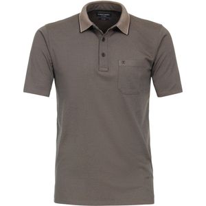 Casa Moda Polo Shirt Korte Mouw Beige