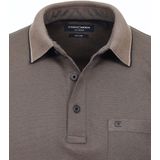 CASA MODA comfort fit heren polo - beige