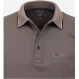 CASA MODA comfort fit heren polo - beige