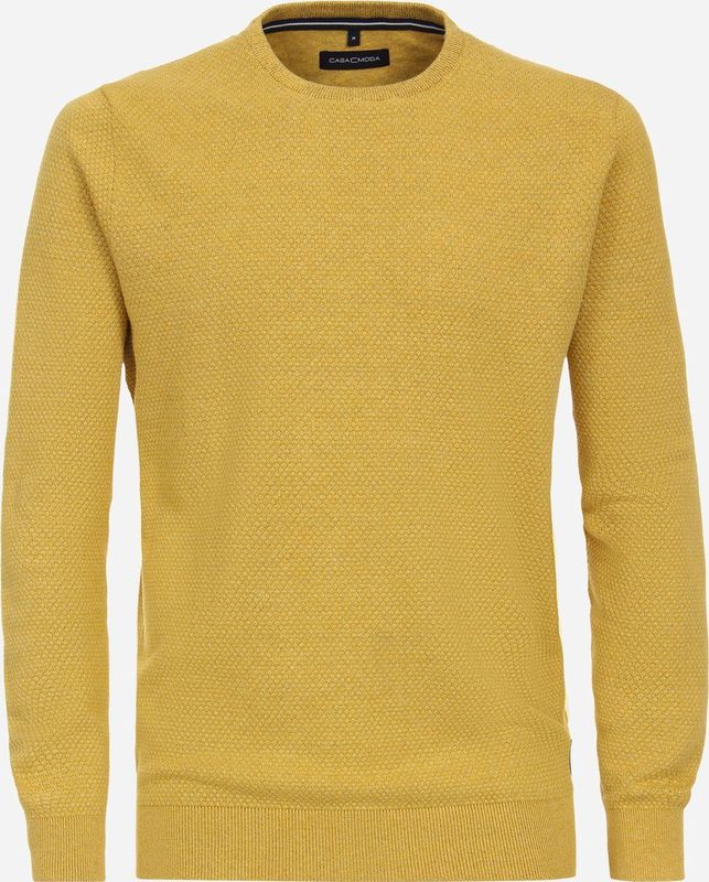 CASA MODA comfort fit trui - geel