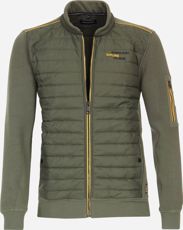 CASA MODA - Comfort Fit - Heren T-shirt - Groen