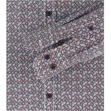 CASA MODA - Casual Fit Overhemd - Blauw - Poplin - Lange Mouwen