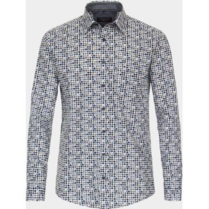 CASA MODA - Heren Overhemd - Lichtblauw - Poplin - Lange Mouwen