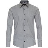 CASA MODA - Casual Fit Overhemd - Lichtblauw - Poplin - Lange Mouwen