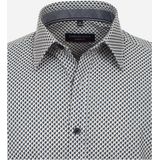 CASA MODA - Casual Fit Overhemd - Lichtblauw - Poplin - Lange Mouwen