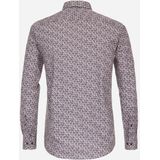 CASA MODA - Sport Casual Fit - Overhemd - Antraciet Dessin - Popeline