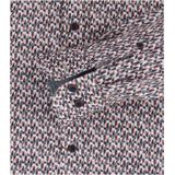 CASA MODA - Sport Casual Fit - Overhemd - Antraciet Dessin - Popeline