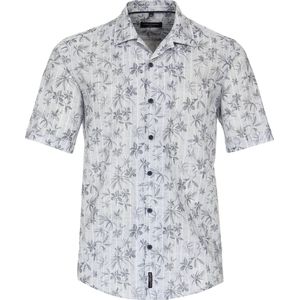Casamoda - 944202600 - Overhemd - Blauw - Korte Mouwen