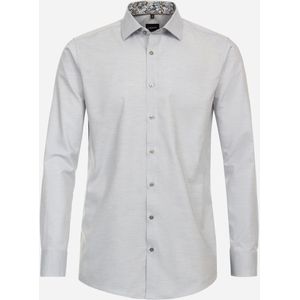 VENTI modern fit overhemd, dobby, blauw