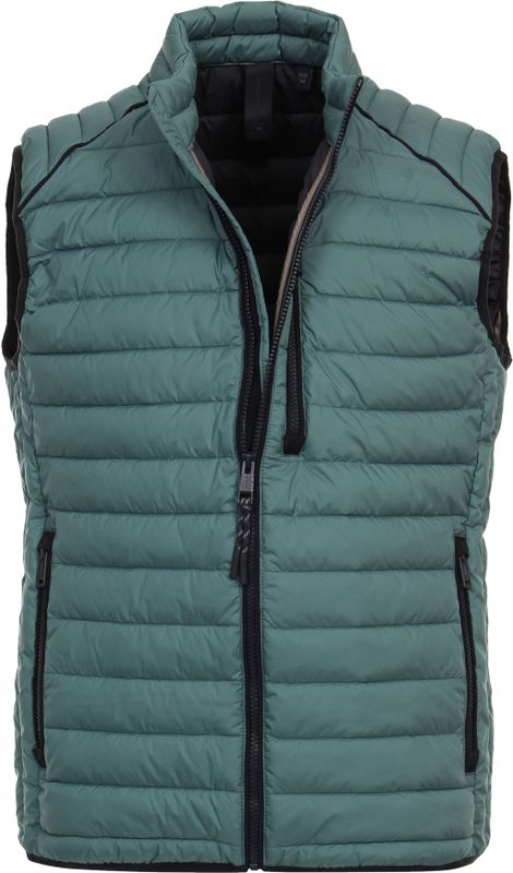 CASA MODA comfort fit bodywarmer, turquoise