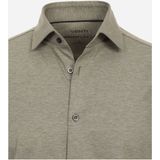 VENTI - Heren Overhemd - Langere Mouwen - Jersey - Strijkvrij - Zacht