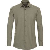 VENTI - Heren Overhemd - Langere Mouwen - Jersey - Strijkvrij - Zacht