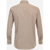 VENTI - Overhemd - Blauw - Jersey - Strijkvrij