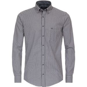 CASA MODA - Sport Casual Fit - Overhemd - Rood Geruit - Strijkvriendelijk