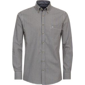 CASA MODA - Sport Comfort Fit - Overhemd - Geel Geruit