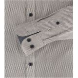 CASA MODA Sport comfort fit overhemd, popeline, geel dessin