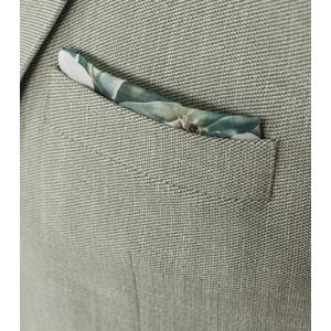 Venti - Heren Colbert - Groen - Stof