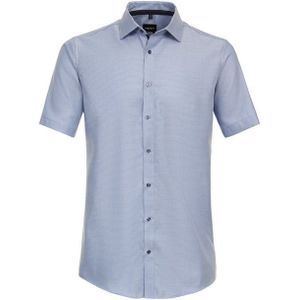 Venti Overhemd Korte mouw blauw