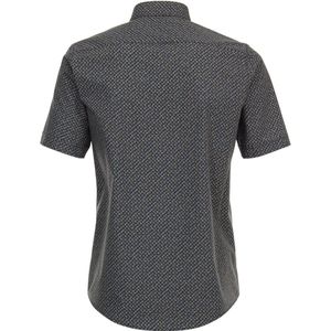 Casa Moda - Casual Overhemd - Donkerblauw - Katoen - Normale Fit