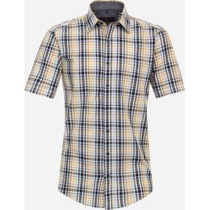 Casa Moda Casual Overhemd Korte mouw geel