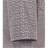 CASA MODA - Sport Comfort Fit - Overhemd - Oranje - Korte Mouw - Popeline