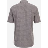 CASA MODA - Sport Comfort Fit - Overhemd - Oranje - Korte Mouw - Popeline