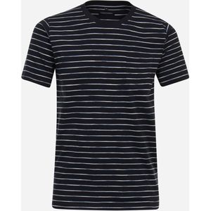 CASA MODA comfort fit heren T-shirt, blauw dessin