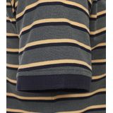 Casa Moda Poloshirt Strepen Groen - Heren