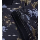 Casa Moda Poloshirt Print Navy - Heren