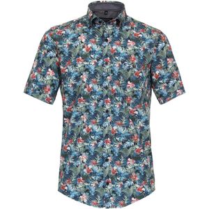 CASA MODA - Casual Fit Overhemd - Korte Mouwen - Lichtblauw - Poplin