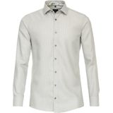 VENTI modern fit overhemd, twill, groen