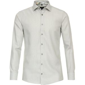 VENTI modern fit overhemd, twill, groen