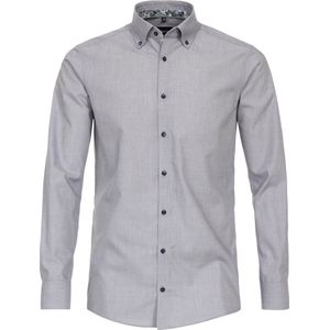 VENTI - Modern Fit - Overhemd - Blauw - Strijkvrij - Boordmaat 42