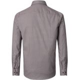 CASA MODA - Casual Fit Overhemd - Blauw - Twill - Lange Mouwen