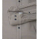 CASA MODA - Casual Fit Overhemd - Blauw - Twill - Lange Mouwen