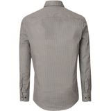 CASA MODA - Multicolor Fantasie - Overhemd - Blauw - Strijkvriendelijk - Kent Kraag