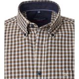 CASA MODA Sport casual fit overhemd, twill, blauw geruit