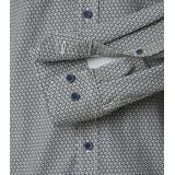 CASA MODA - Sport Casual Fit - Overhemd - Blauw Geruit - Strijkvriendelijk