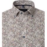 CASA MODA - Casual Fit Overhemd - Lichtblauw - Poplin - Lange Mouwen