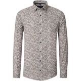 CASA MODA - Casual Fit Overhemd - Lichtblauw - Poplin - Lange Mouwen