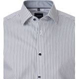 VENTI - Modern Fit - Overhemd - Blauw Gestreept
