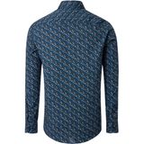 CASA MODA - Multicolor Fantasie - Overhemd - 100% Katoen - Lange Mouwen