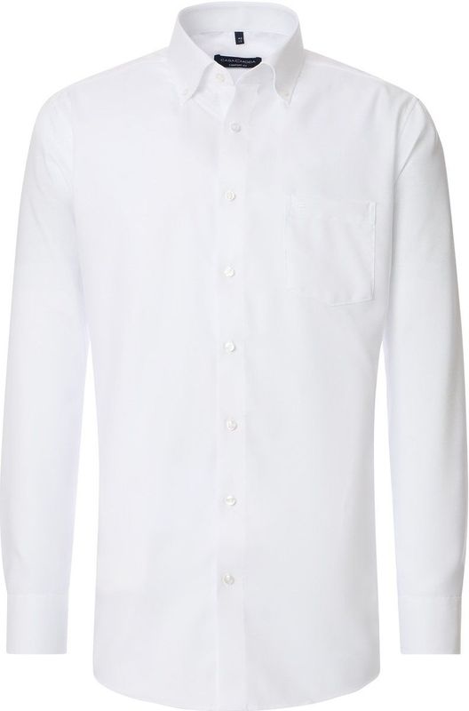CASA MODA comfort fit overhemd, Oxford, wit