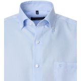 CASA MODA - Oxford - Overhemd - Lichtblauw - Strijkvriendelijk - Boordmaat: 42