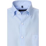 CASA MODA - Oxford - Overhemd - Lichtblauw - Strijkvriendelijk - Boordmaat: 42