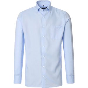 CASA MODA - Comfort Fit Overhemd - Lichtblauw - Strijkvriendelijk