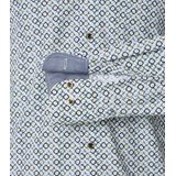 CASA MODA - Modern Fit - Overhemd - Groen Dessin - Strijkvriendelijk