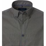 CASA MODA Sport Comfort Fit Overhemd - Popeline - Blauw Dessin - Strijkvriendelijk