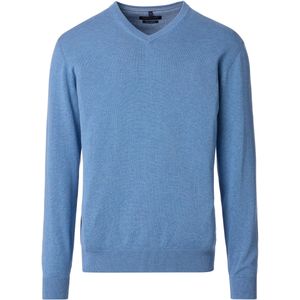 Casa Moda Pullover V-Ausschnitt Blau - Größe L